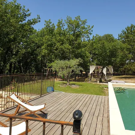 Mas De La Cheneraie Blanche, Maison De Avec Piscine En Luberon
